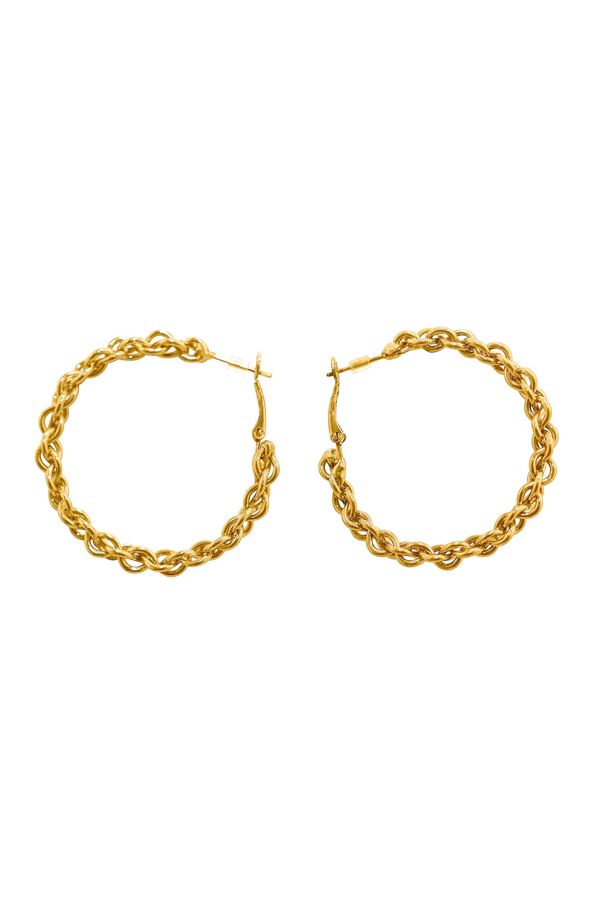 Hoola Hoop III Earring Gold