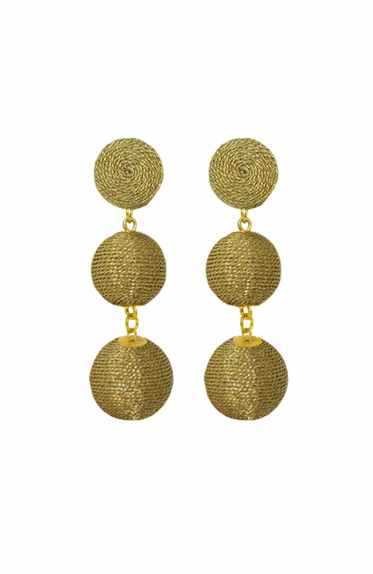 3-Drop Earrings - Durban