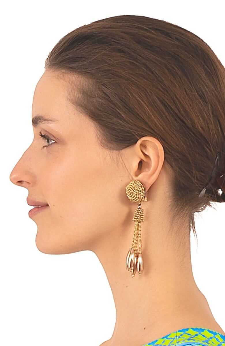 Octopie Earrings Gold One Size