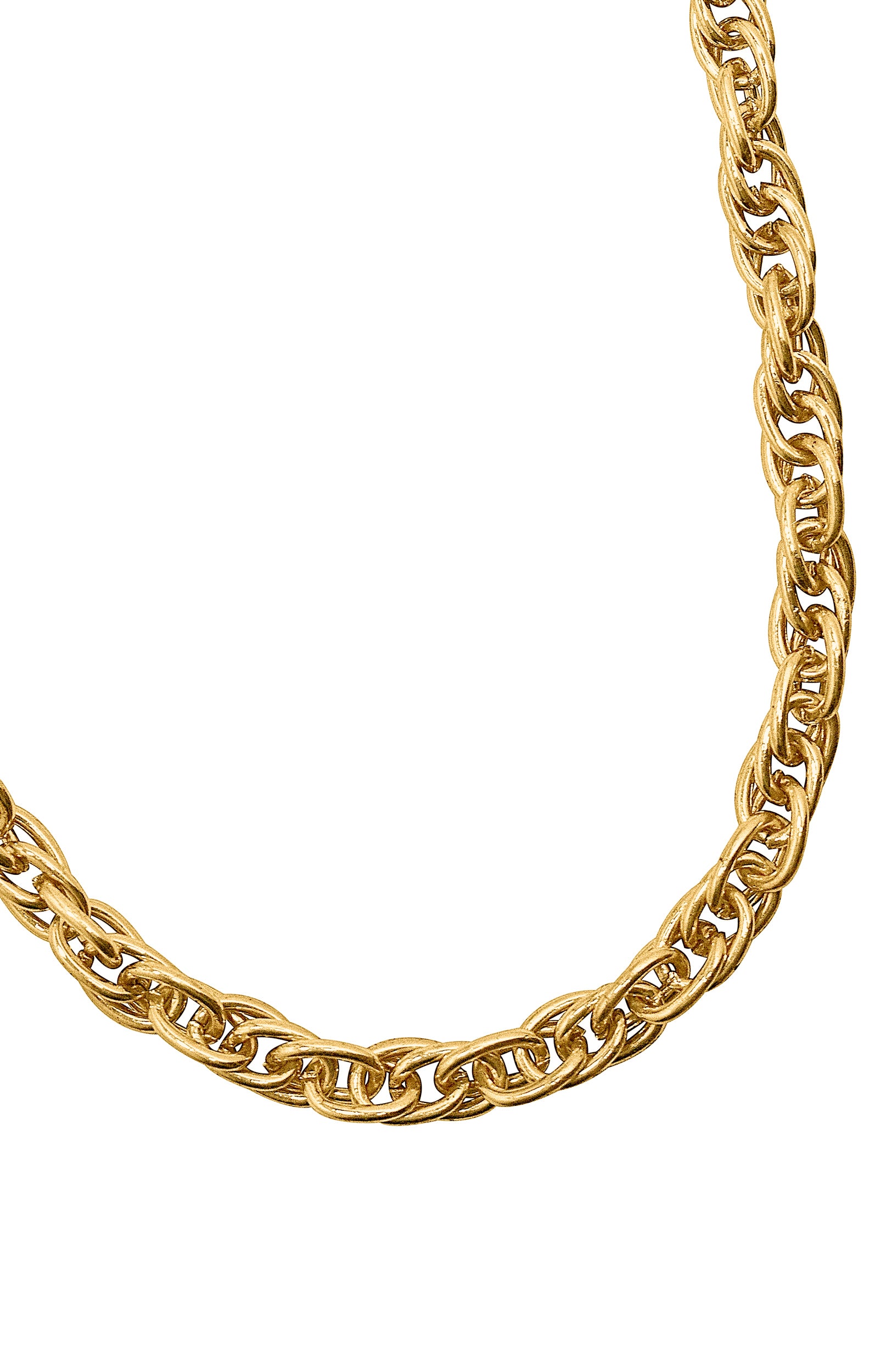 Chain Chain Chain Necklace Gold