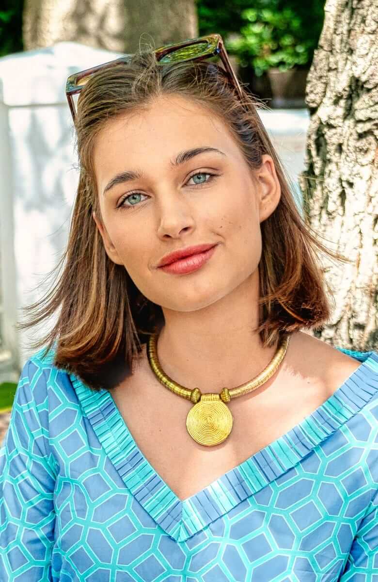 "The Cleo" Necklace Gold One Size