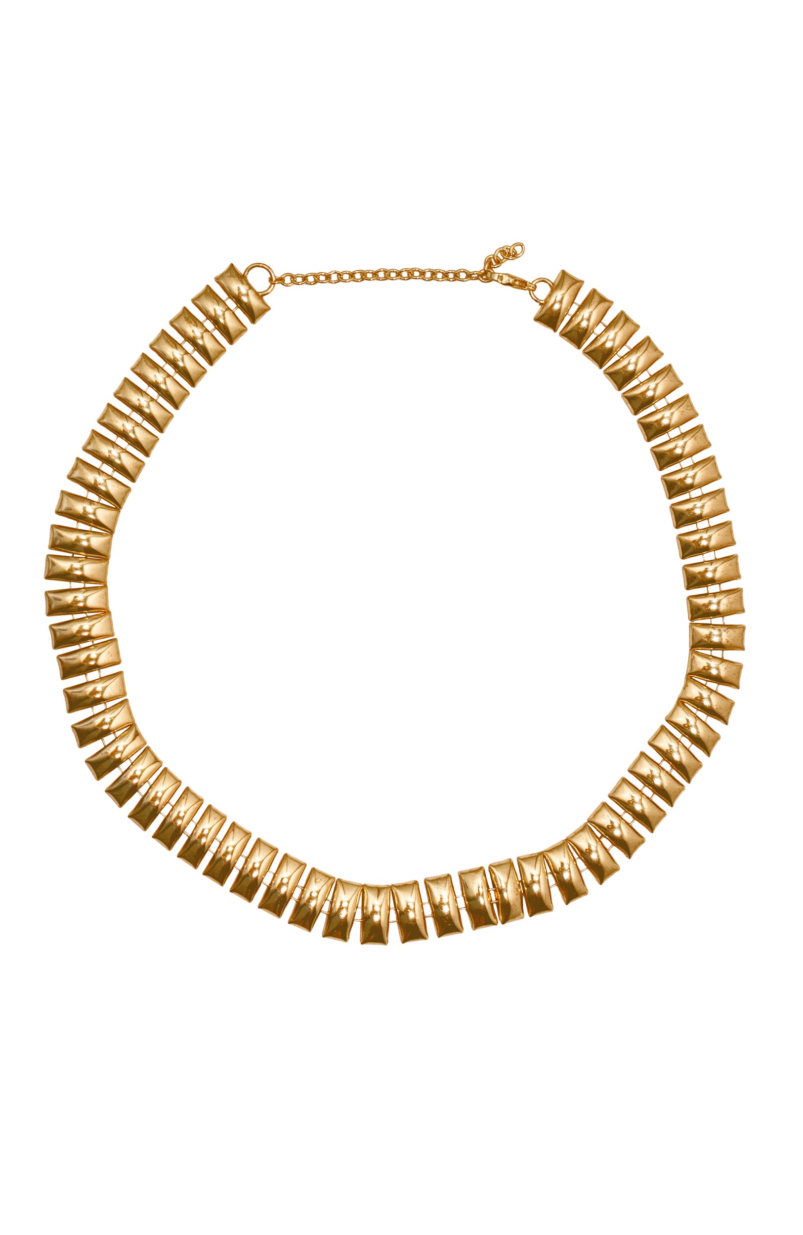 Spiral Madness Necklace Gold