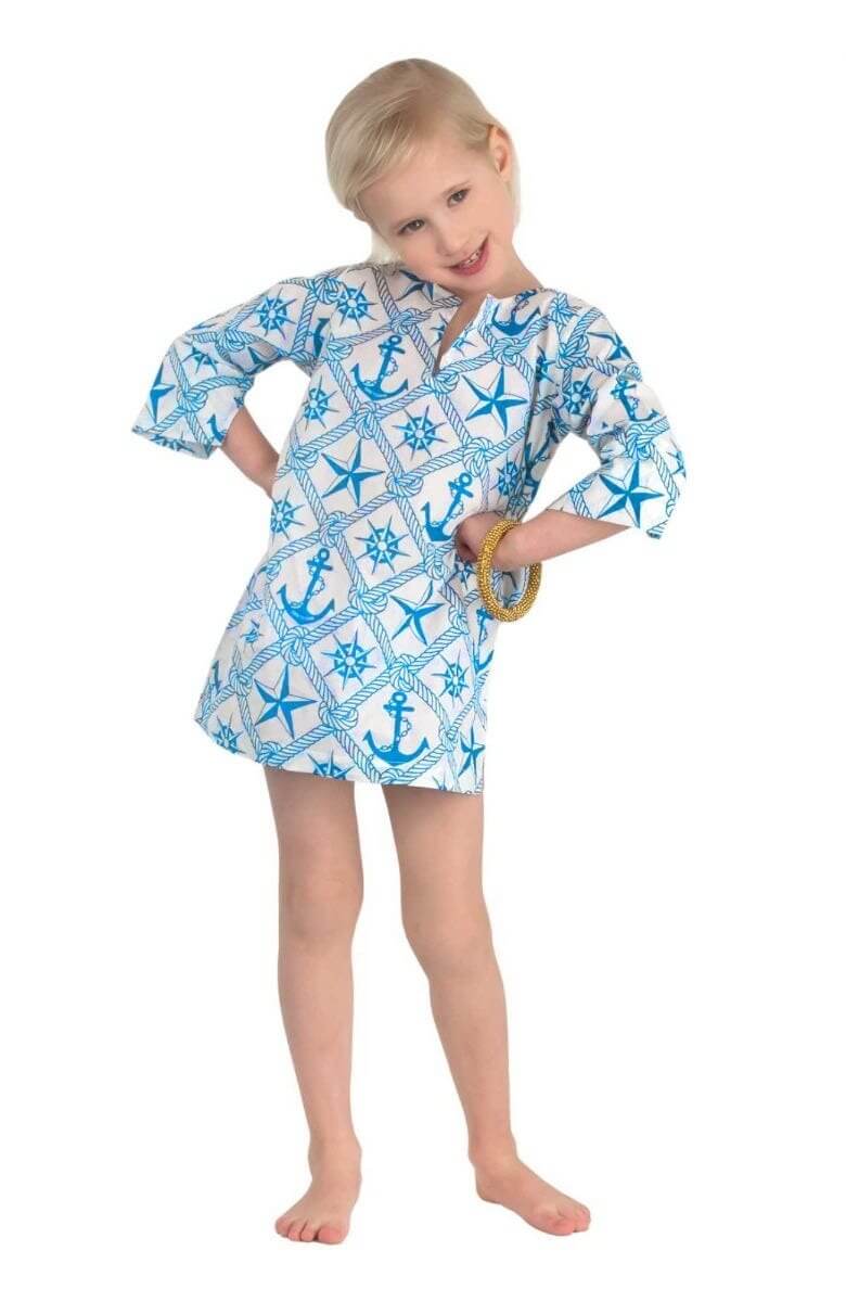 LP Tunic See Not Child - Final Sale Periwinkle