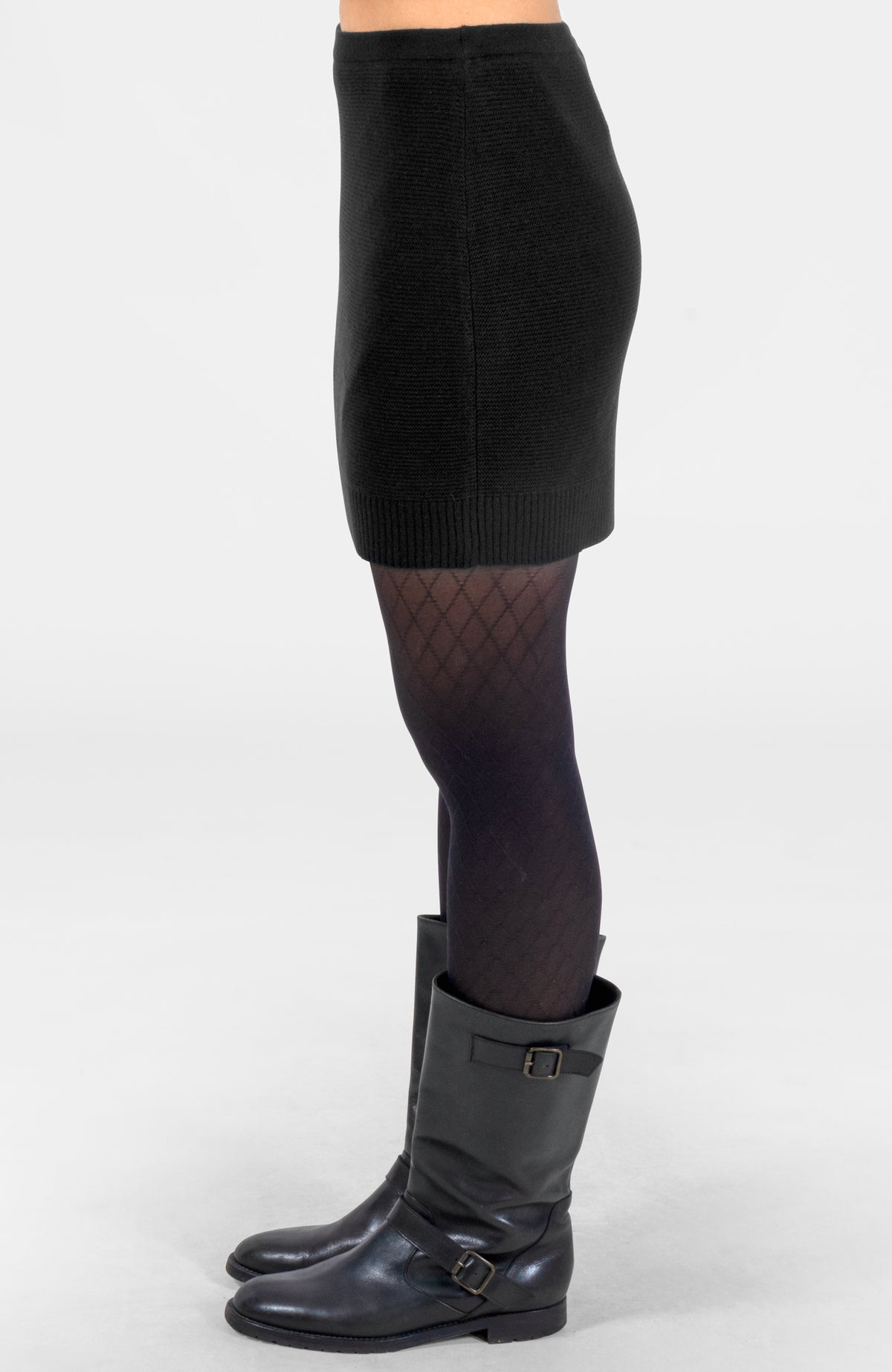 Lock It Up Mini Skirt Black