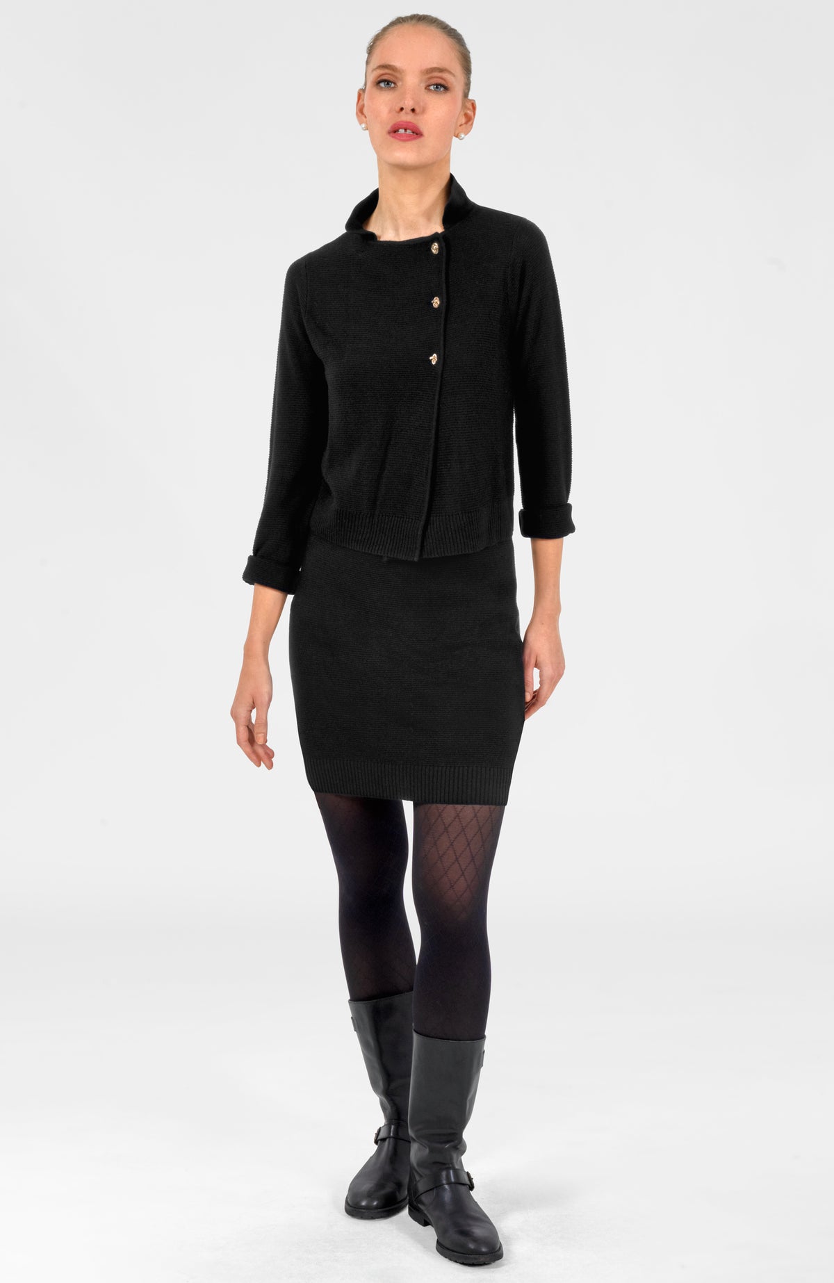 Lock It Up Mini Skirt Black