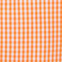 Cotton Gingham Tunic - The Reef Orange