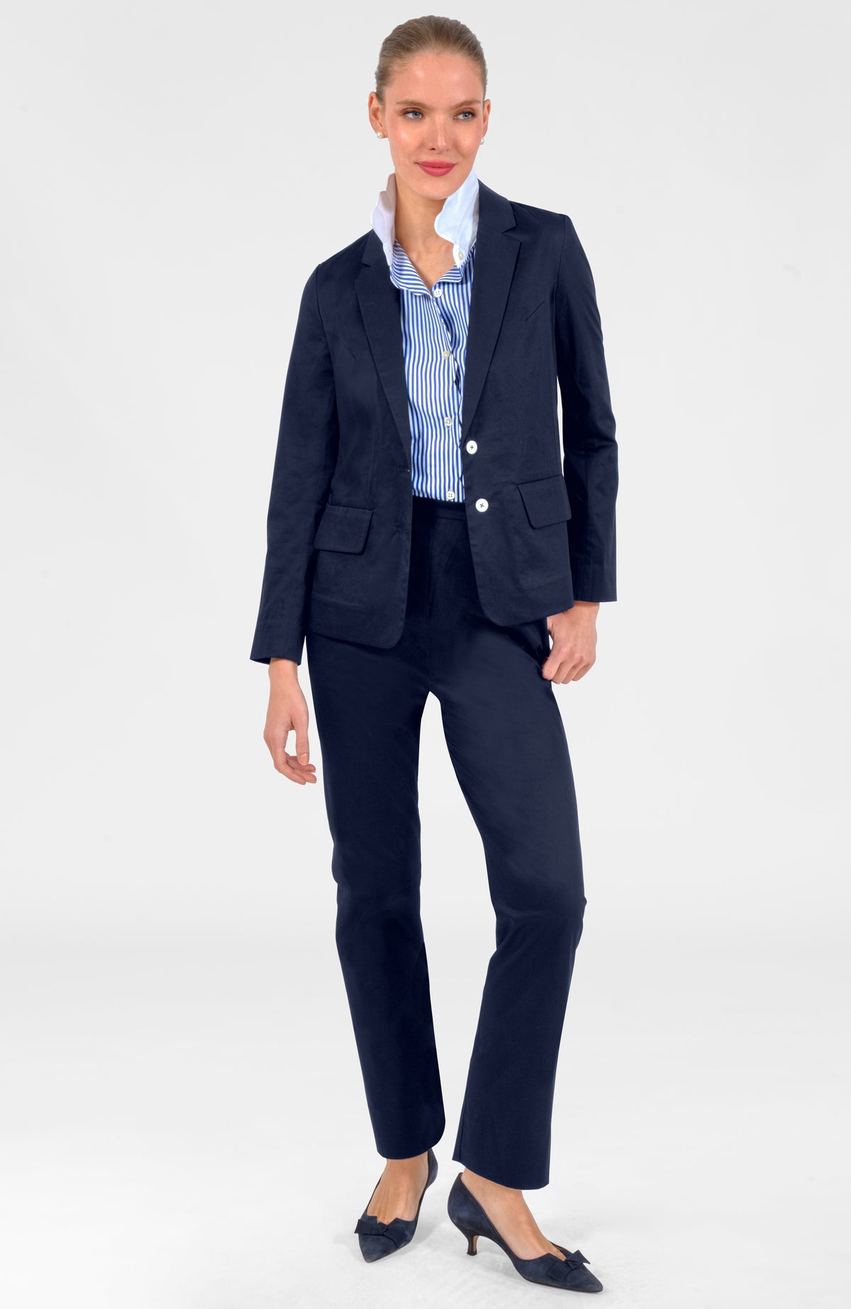 Dapper Daisy Pants Navy