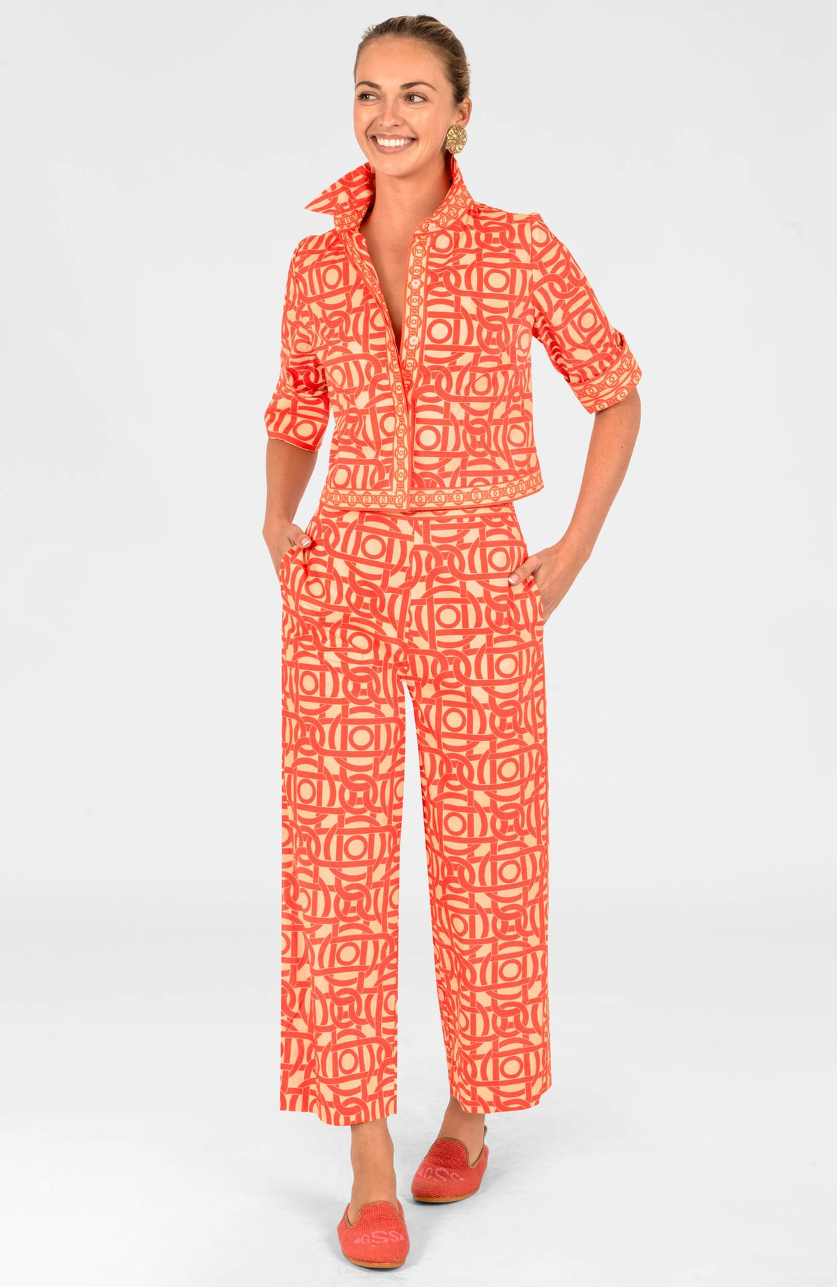 Effortless Pant - Aubazine Coral