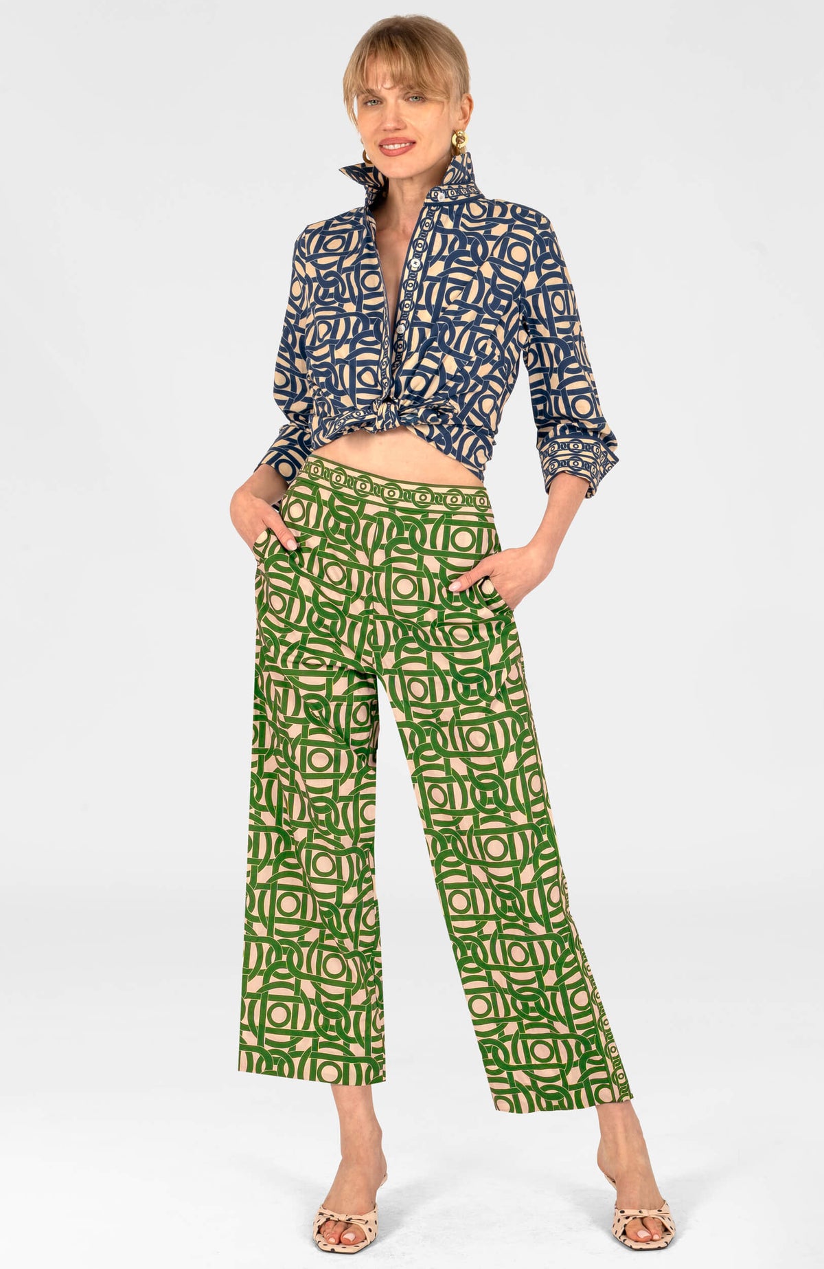 Effortless Pant - Aubazine Forrest
