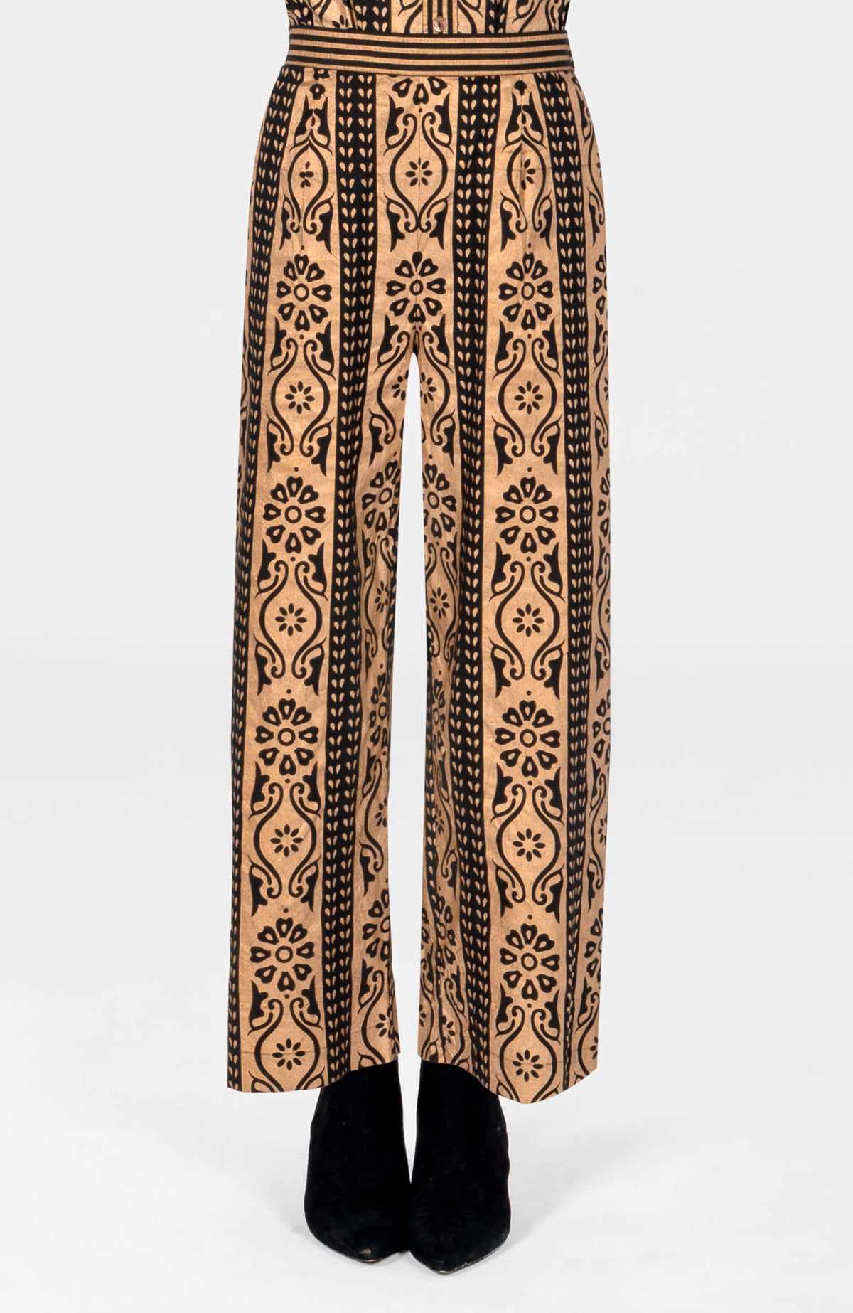 Effortless Pant - Sahara Gold Floral