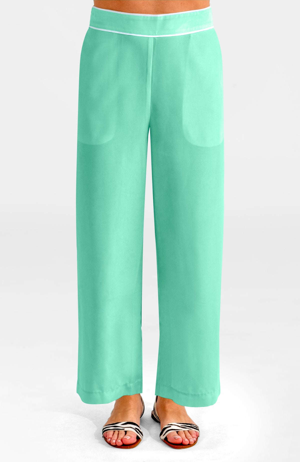 Too School For School Pants Seafoam