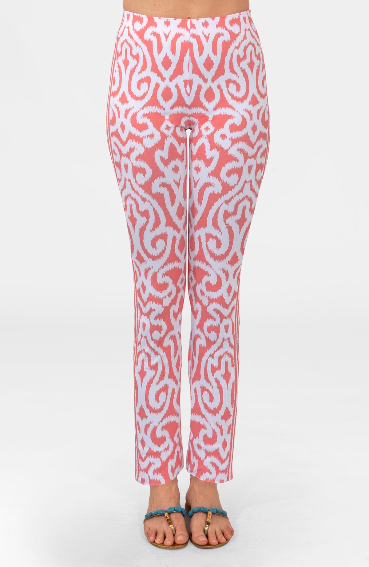 Gripeless Pull On Pants - Arabesque Melon