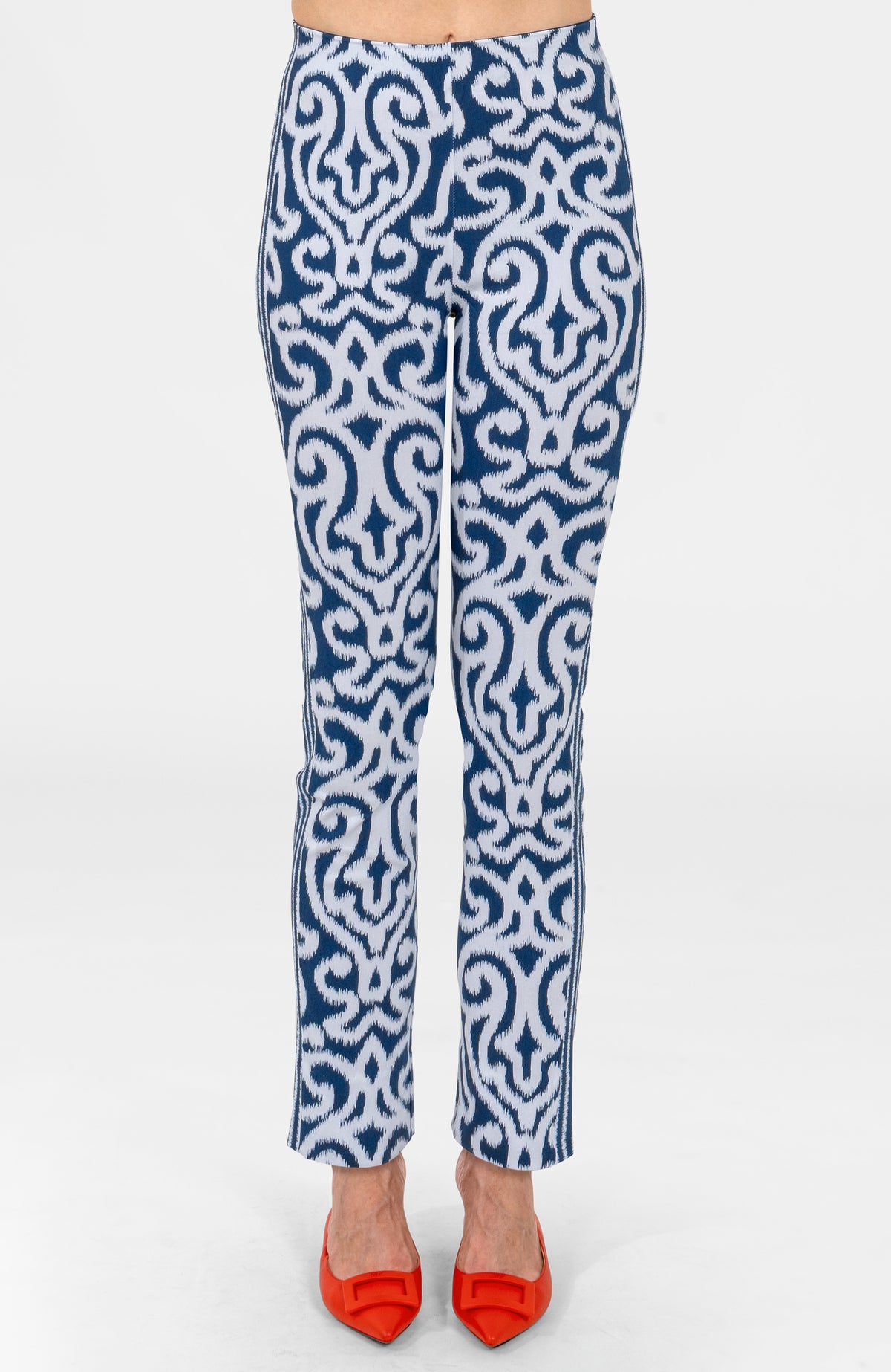 Gripeless Pull On Pants - Arabesque Navy