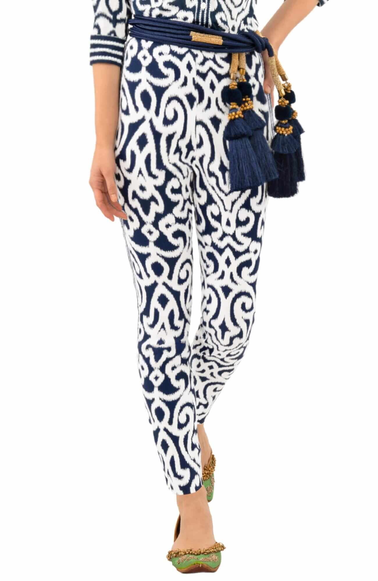 Gripeless Pull On Pant - Arabesque Navy