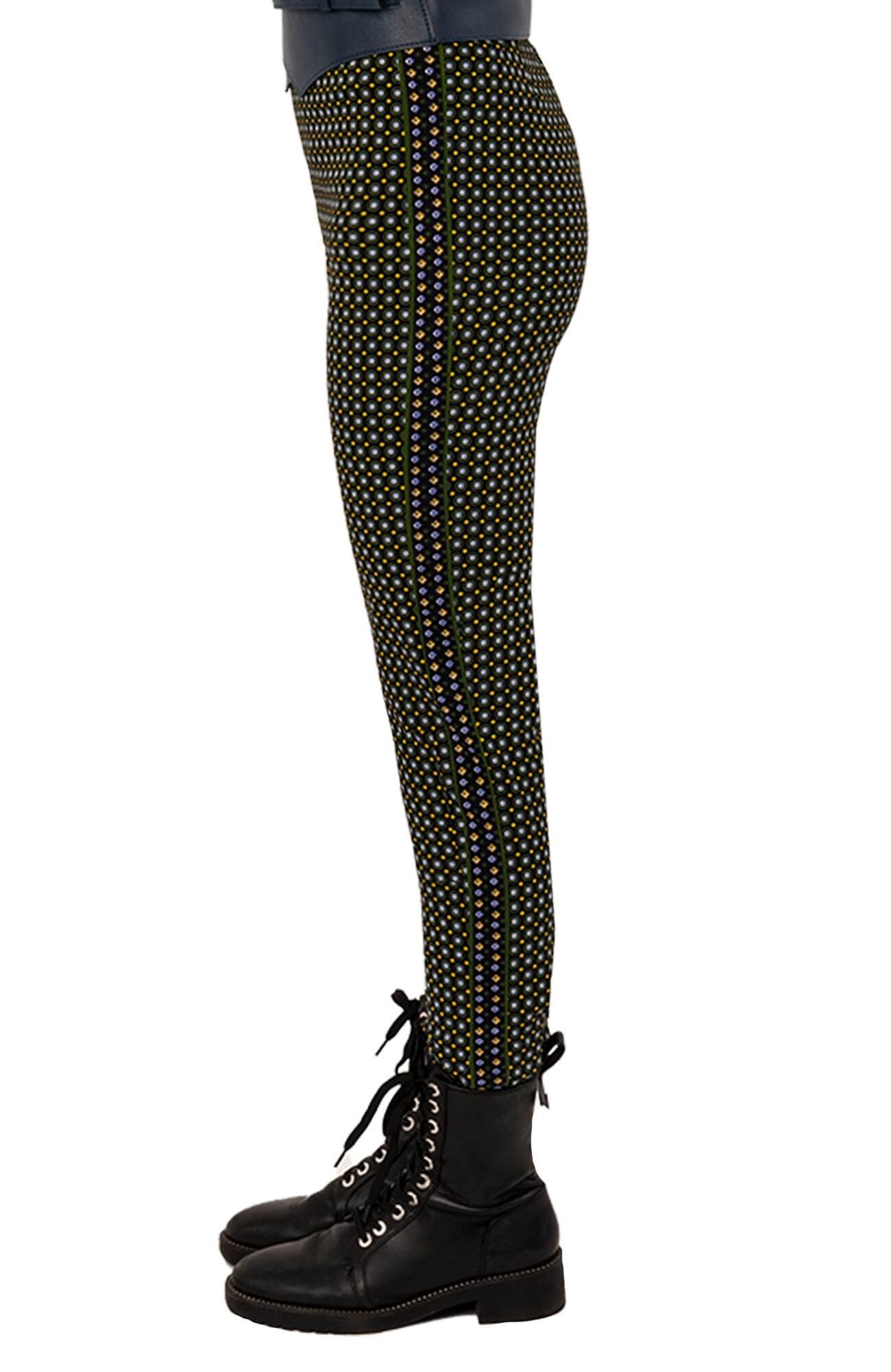 Cotton / Spandex Pants - Foulardio - Final Sale Green