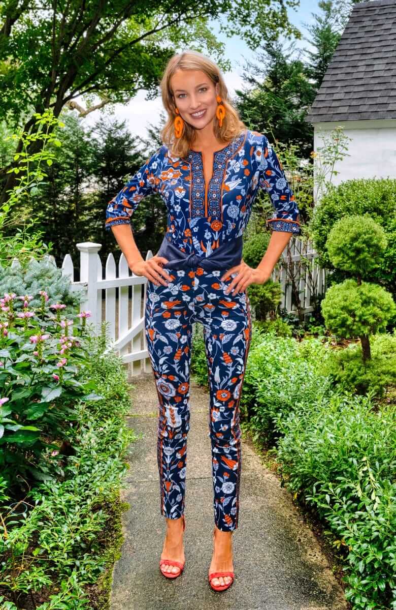 GripeLess Pull On Pant - Topkapi - Final Sale Navy