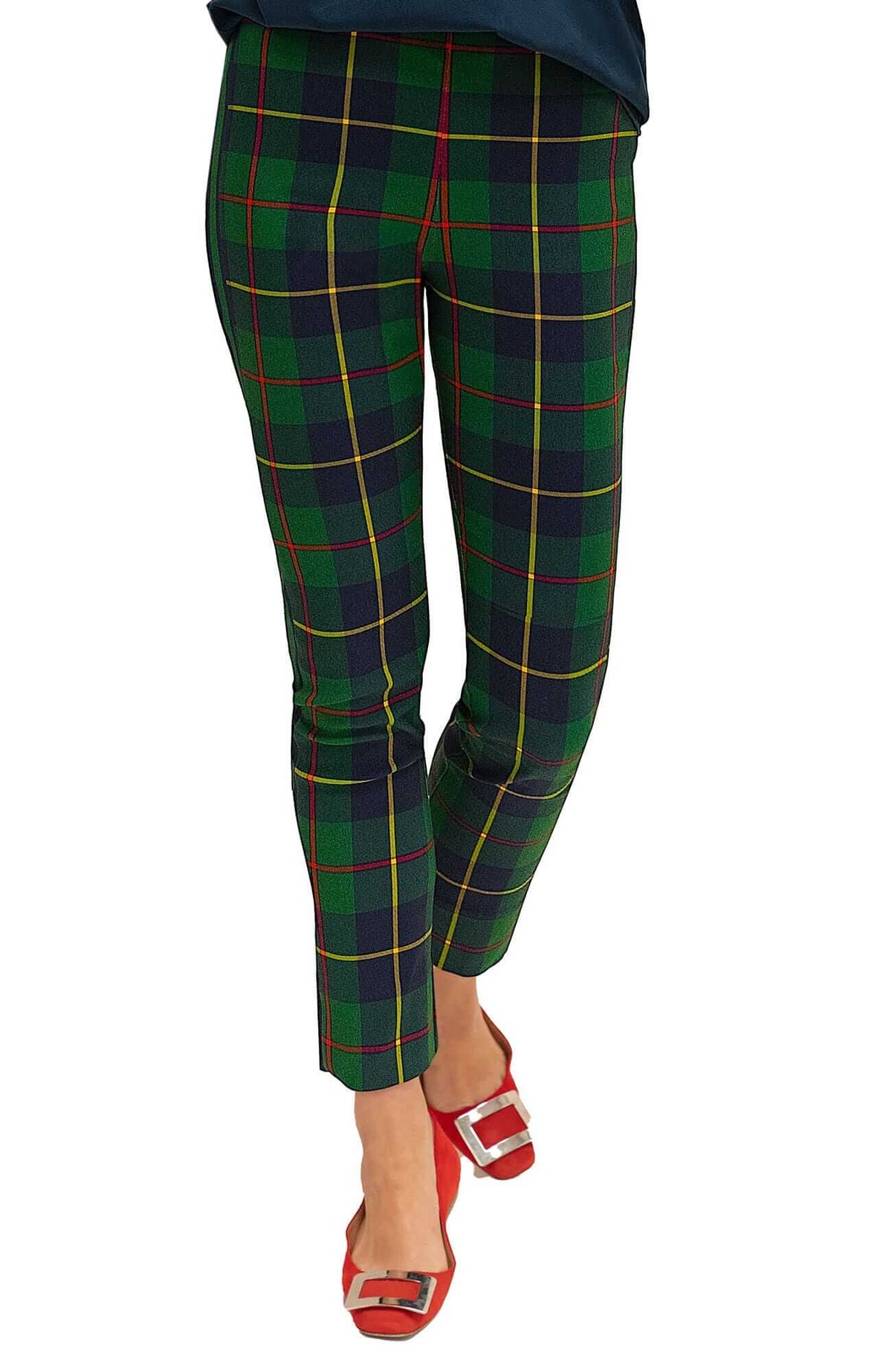 GripeLess Pull On Pant - Plaidly Cooper