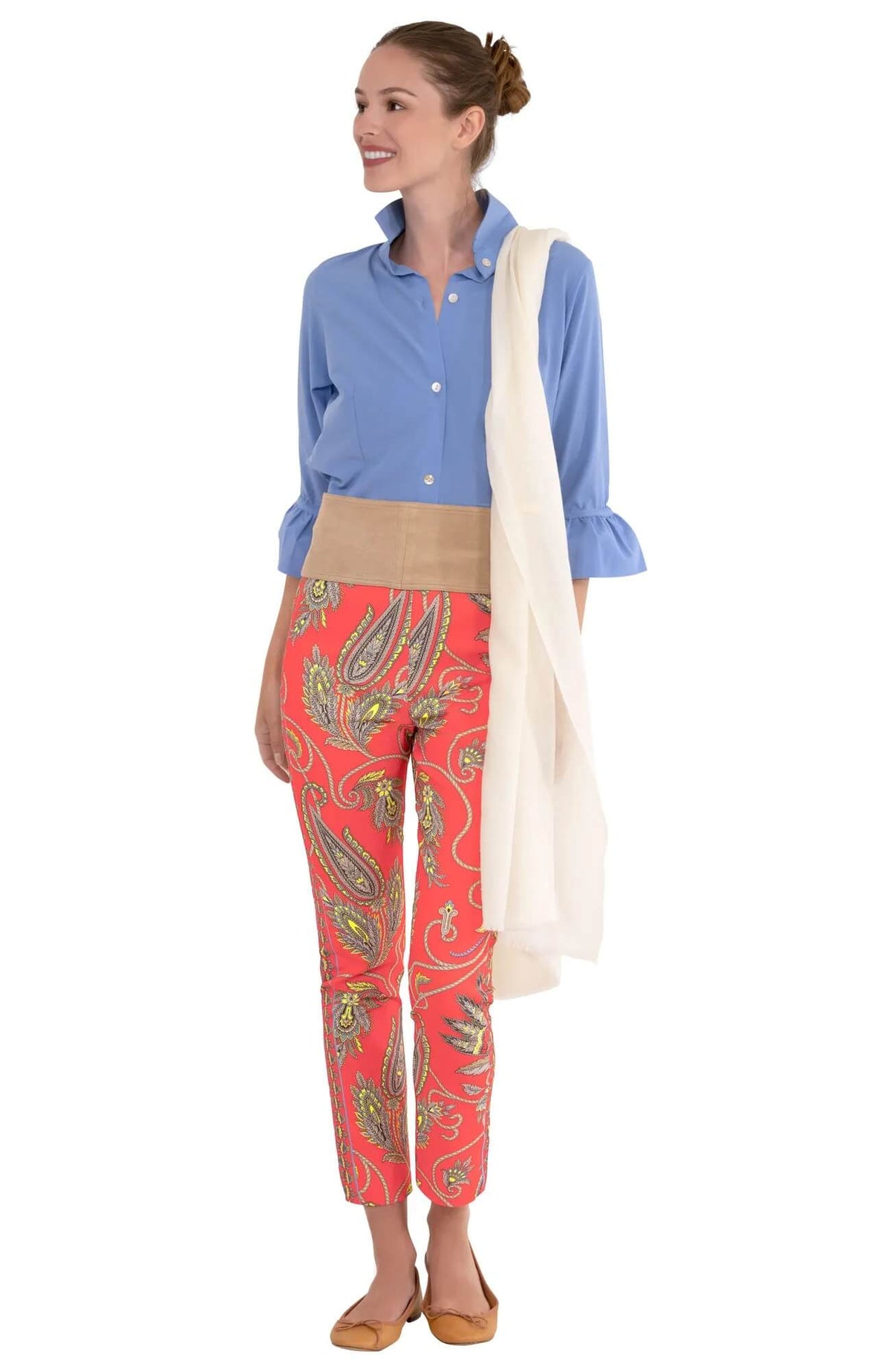 GripeLess Pull On Pant - Plume Coral