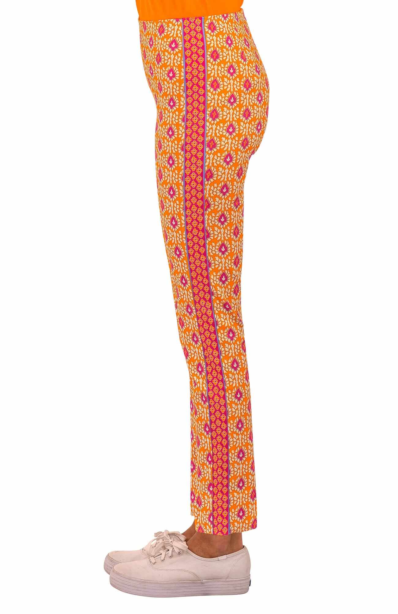 Gripeless Pull On Pants - Paisley Park - Final Sale Brights