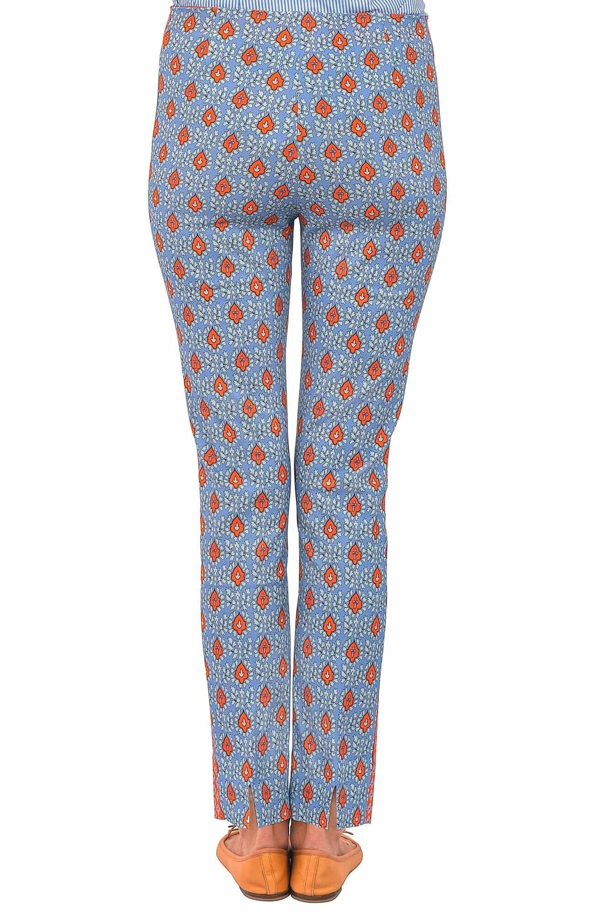 GripeLess Pull On Pant - Paisley Park Periwinkle