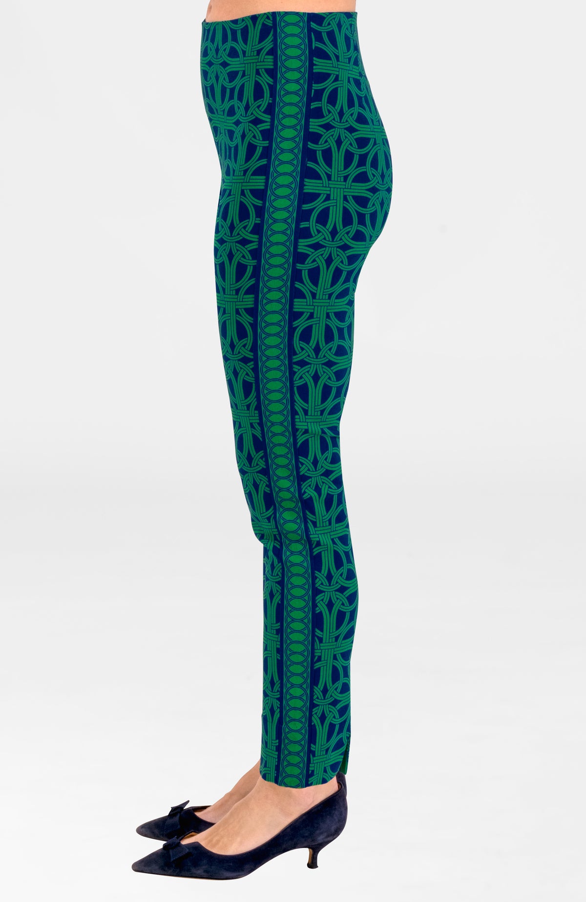 Gripeless Pull On Pants - Ring Toss Navy kelly