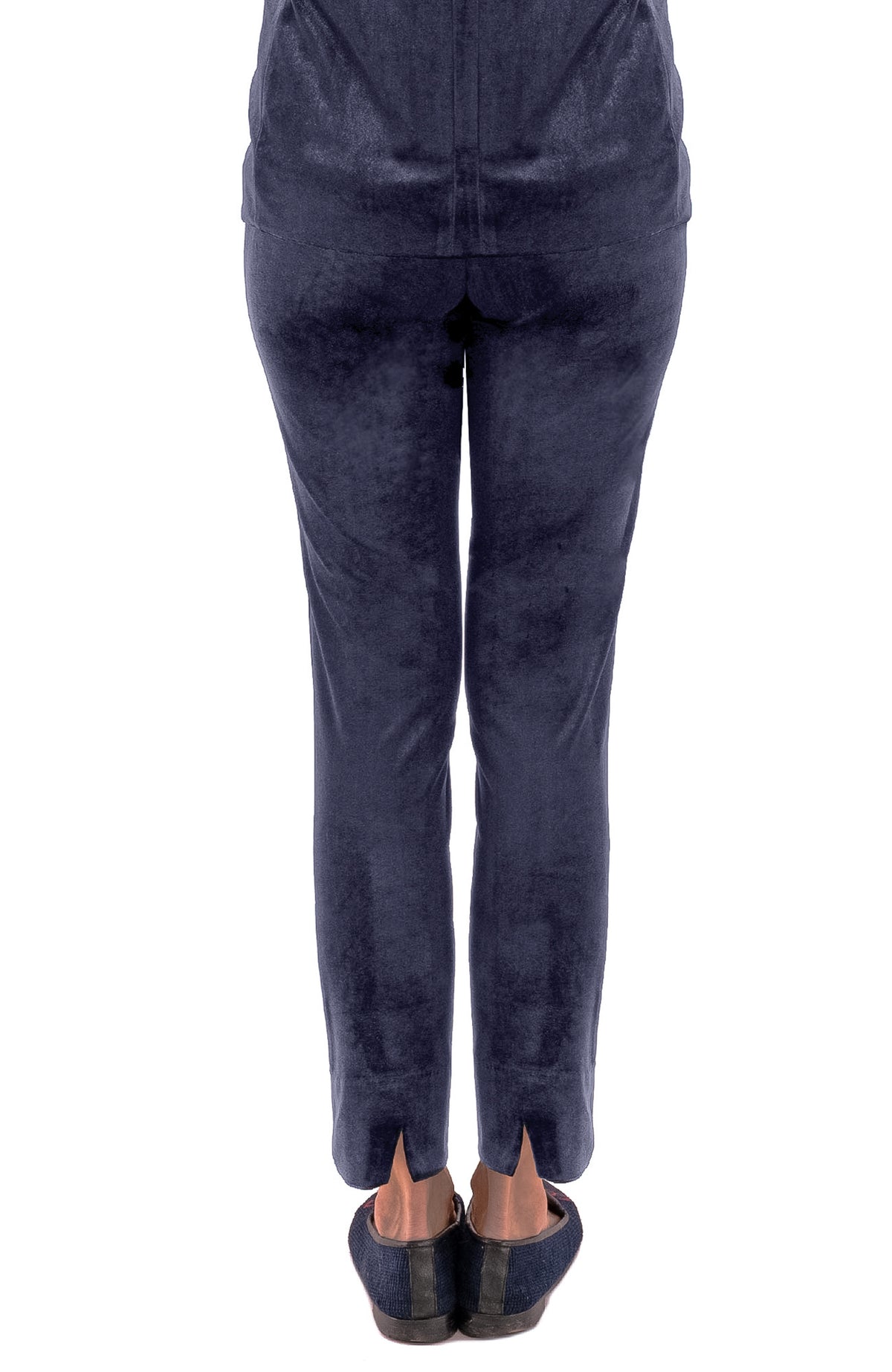 GripeLess Pull on Pant - Silky Velvet Navy