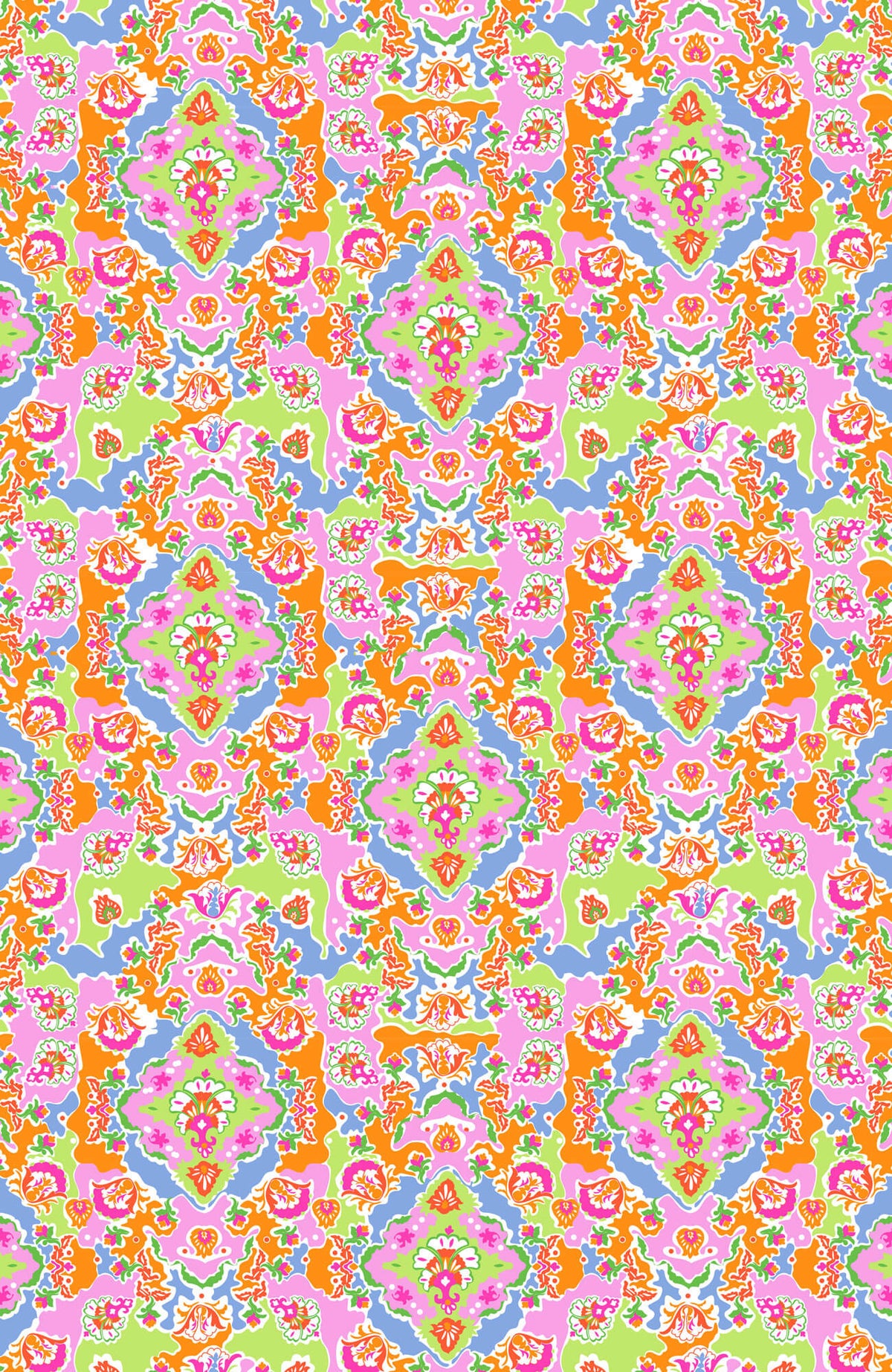 Gripeless Pull On Pants - Watteau - Final Sale Pink Lime