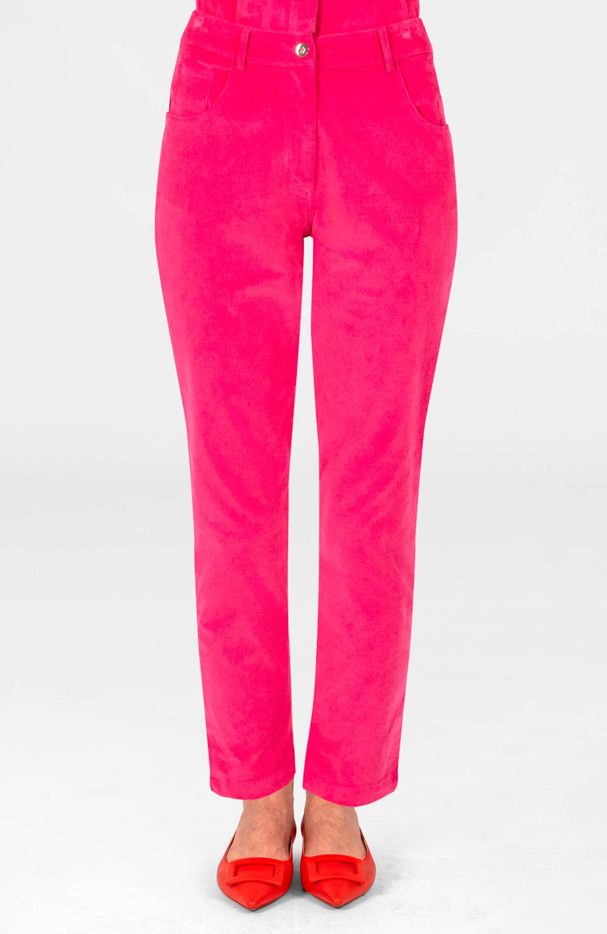 Gripeless Jeans - Corduroy Pink