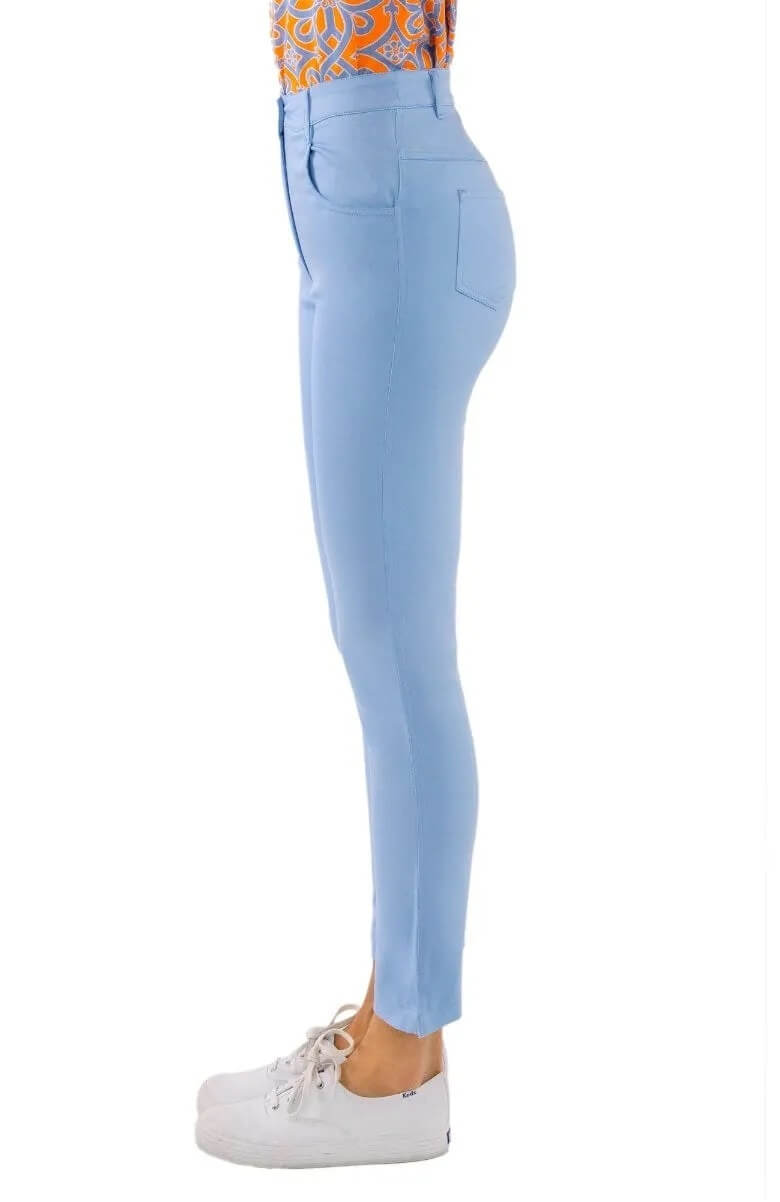 GripeLess Stretch Jeans - Solid Periwinkle