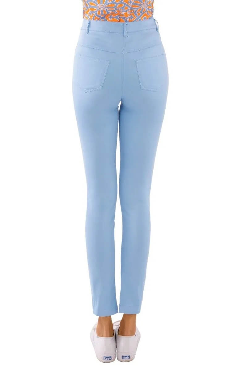 GripeLess Stretch Jeans - Solid Periwinkle