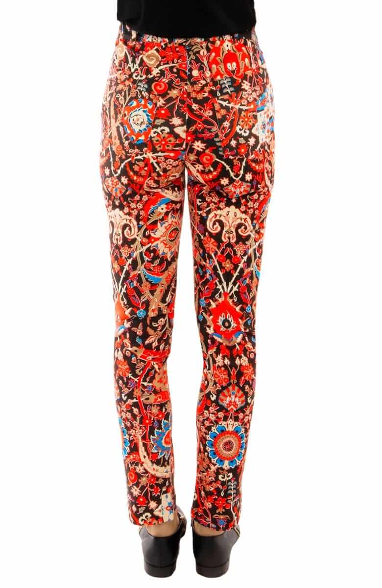 GripeLess Cotton Spandex Jeans - Magic Carpet - Final Sale Black Multi