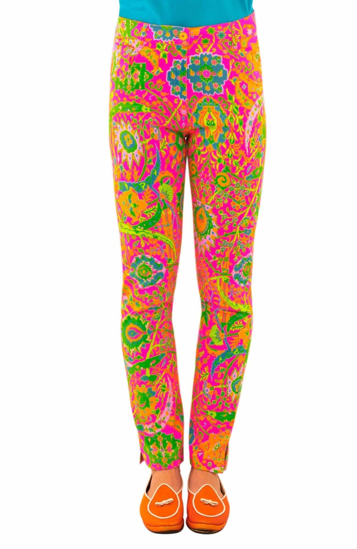 GripeLess Cotton Spandex Jeans - Magic Carpet - Final Sale Pink