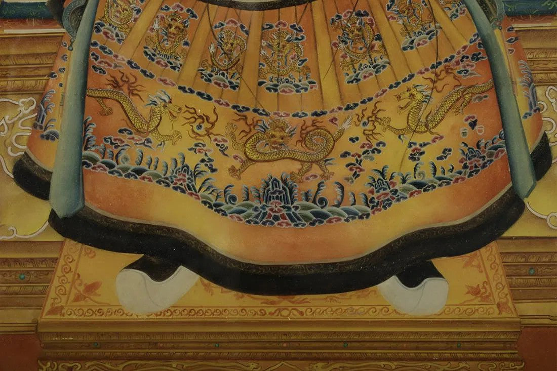 A Pair of 19th-Century Chinese Ancestor Portraits