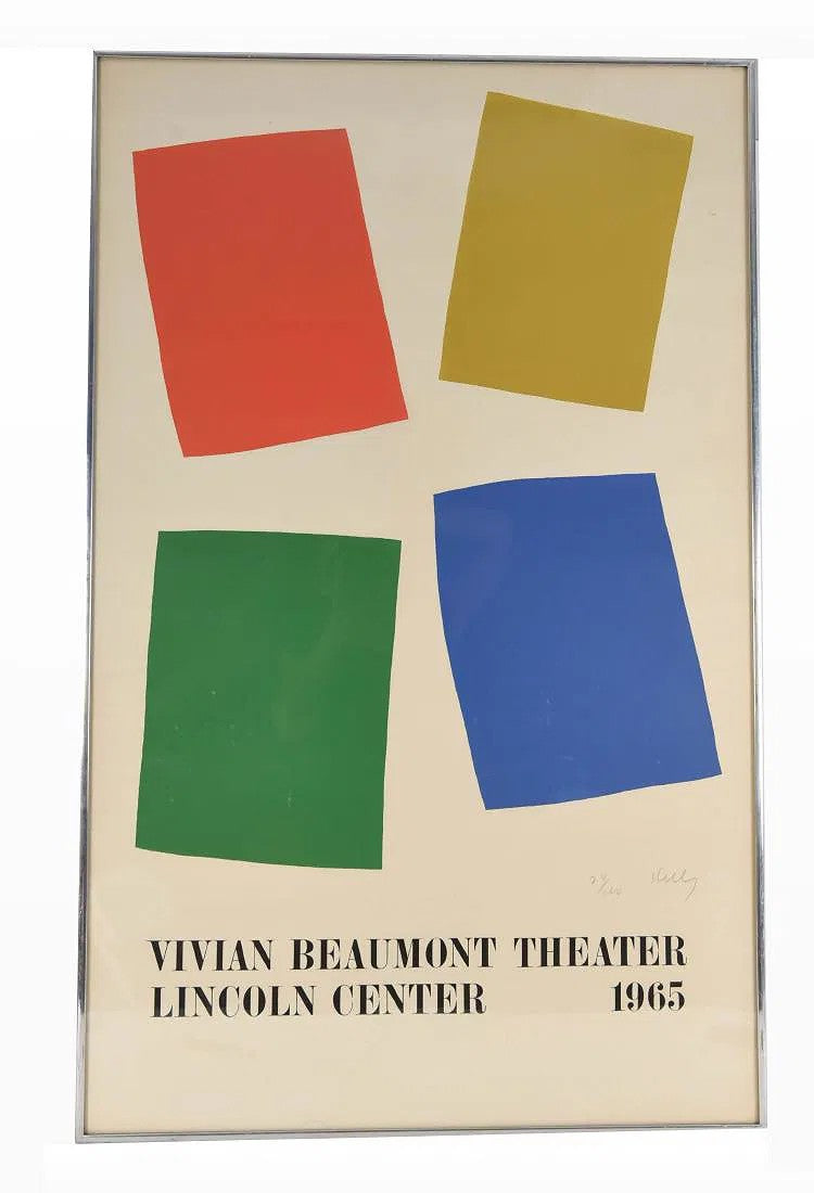Ellsworth Kelly Poster Lincoln Center
