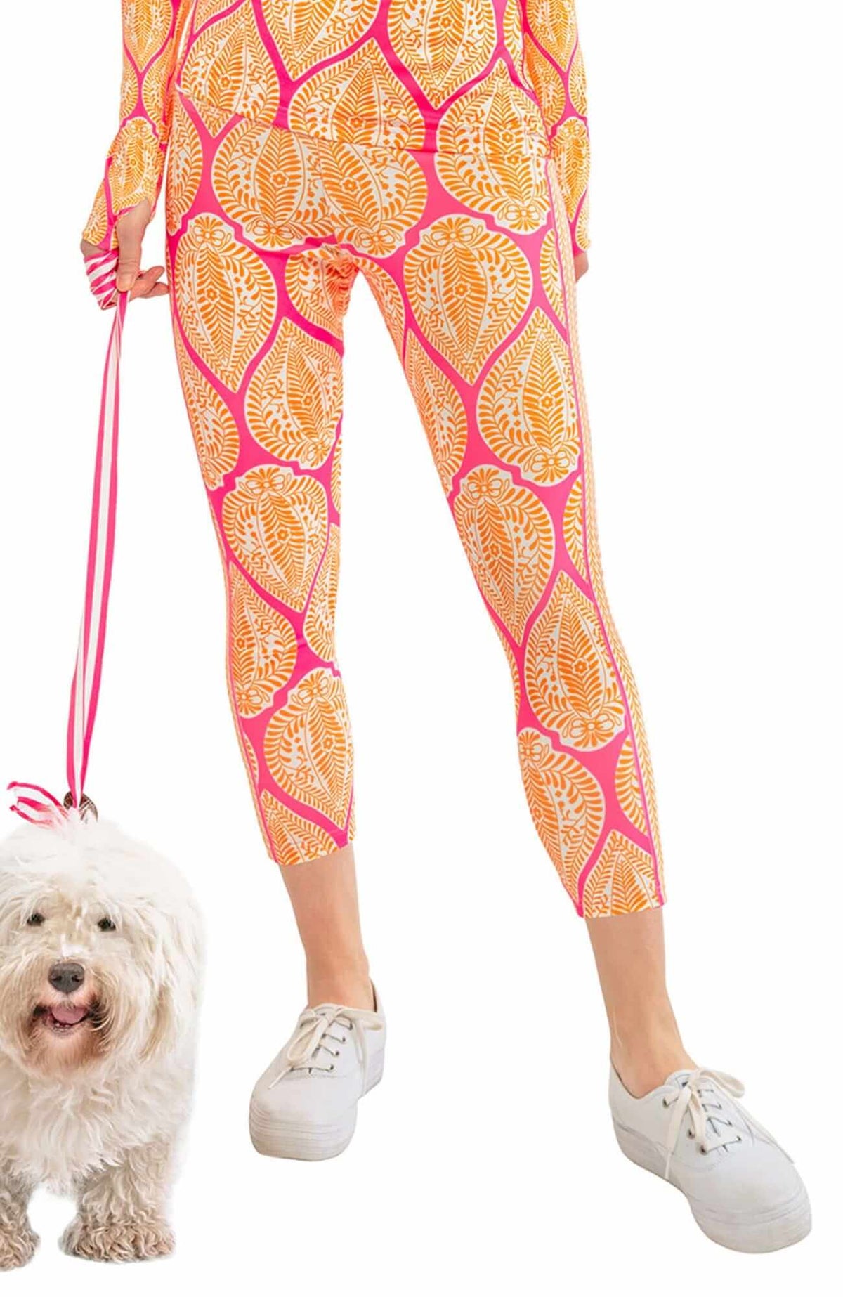 Leggings - Indian Summer Pink Orange