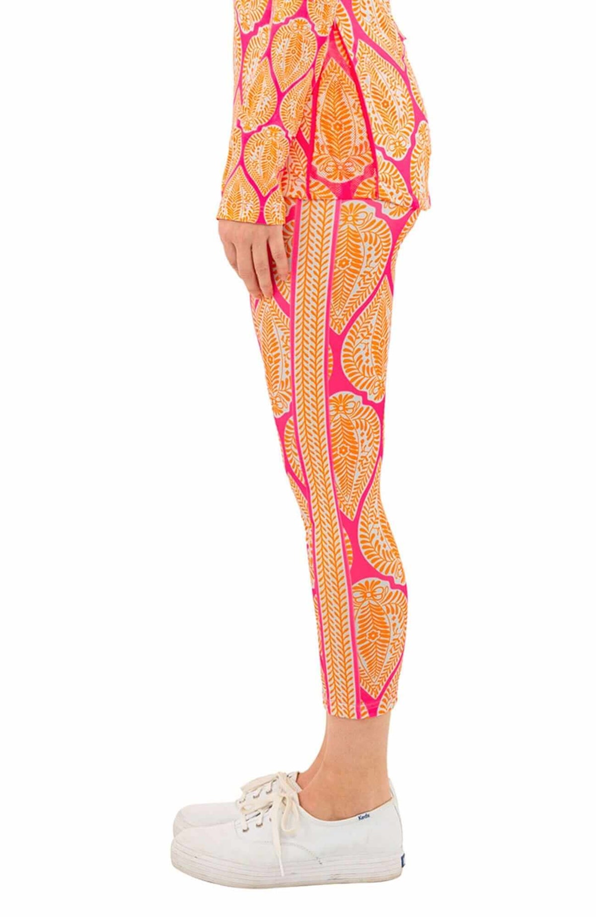 Leggings - Indian Summer Pink Orange