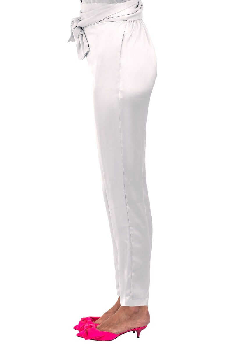 Pull On Pant - Mix Master Solid White