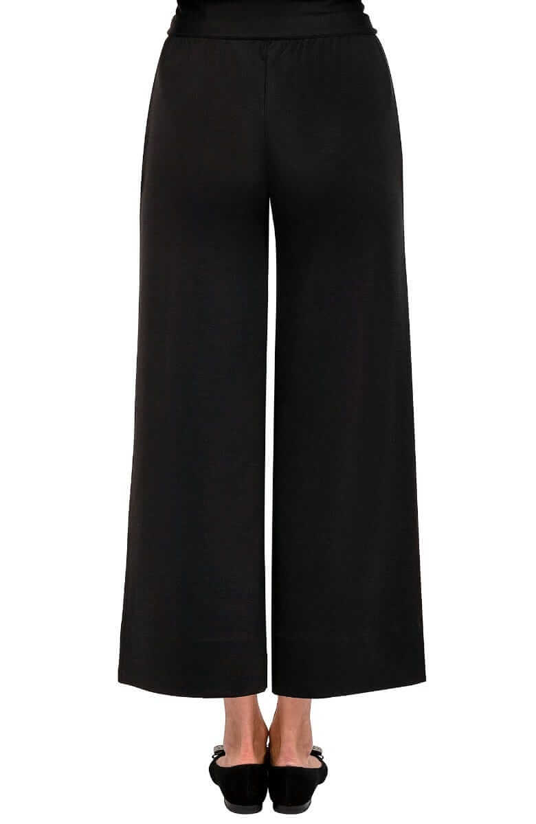 Ponte Crop Pant - Uptown Girl Black