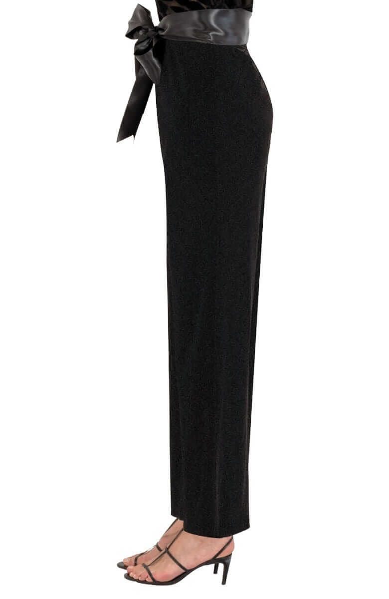 Palazzo Pant - Luxe Velvet Black