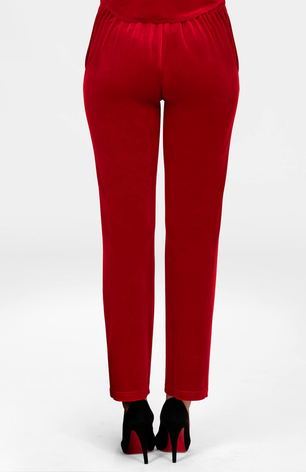 Column Velvet Pant