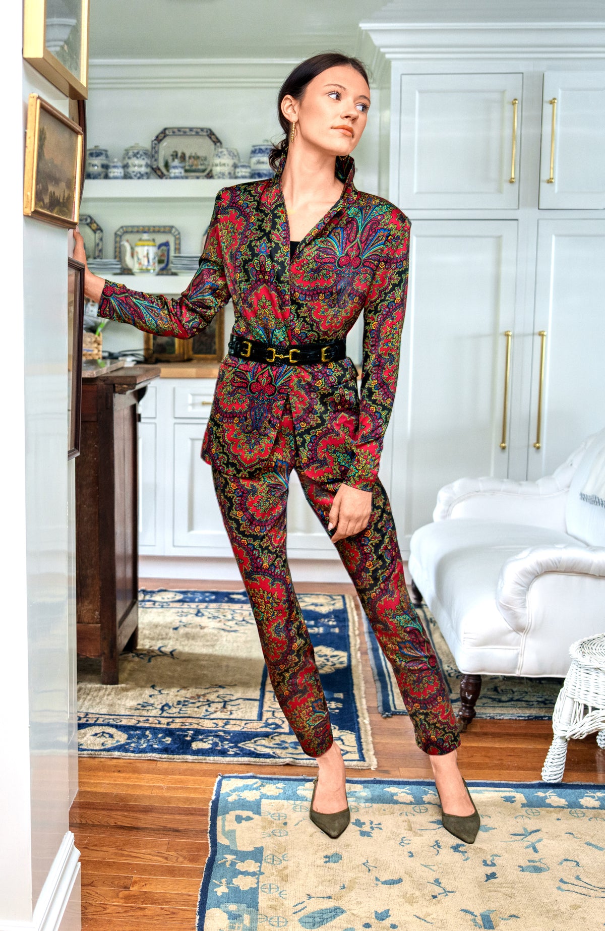 Preparatory Savile Pants - Passion Paisley
