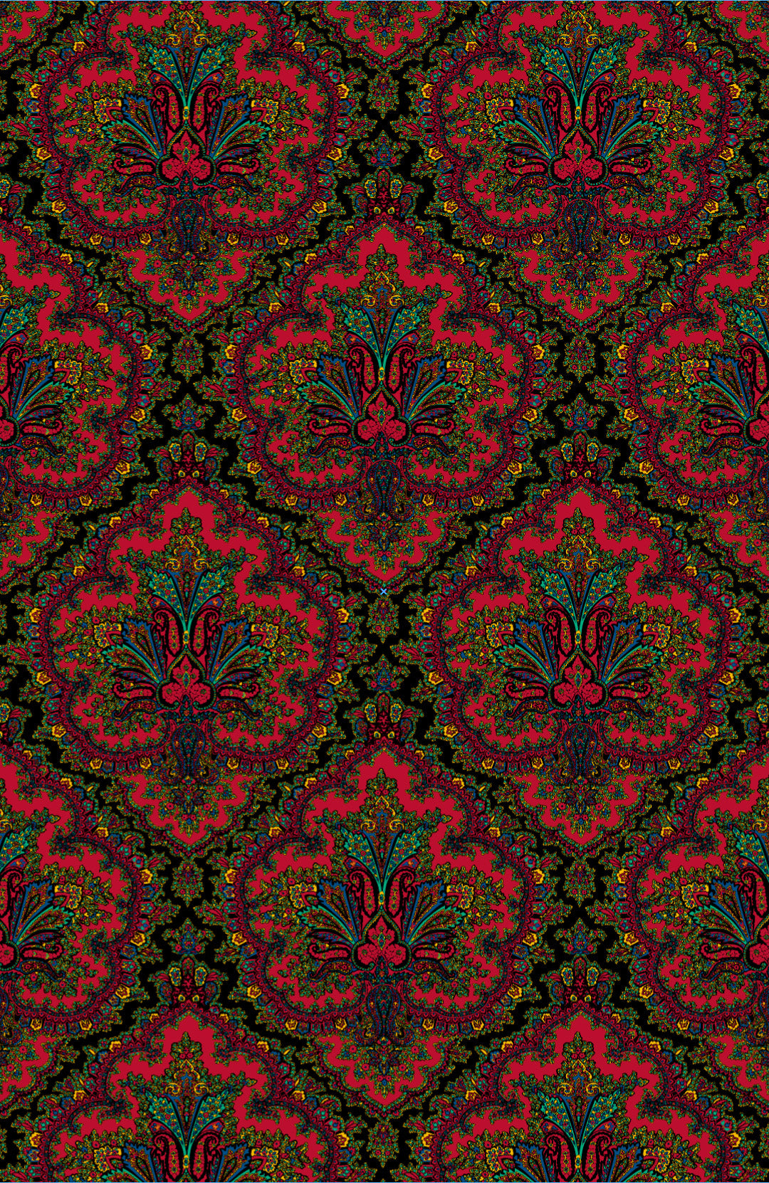 Swagger Dress - Passion Paisley Black