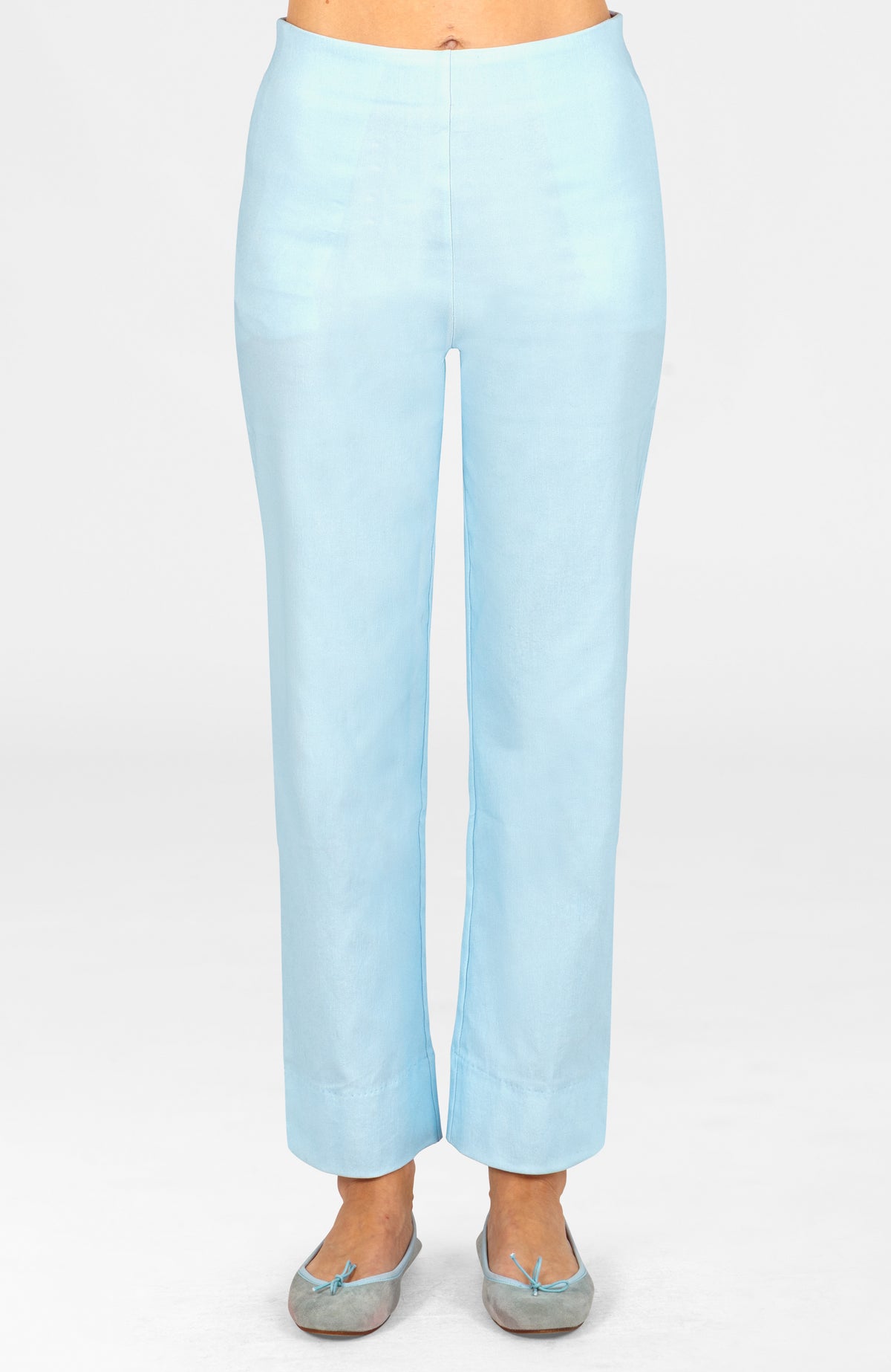 Say Yes Pull On Pants Classic Pale Blue