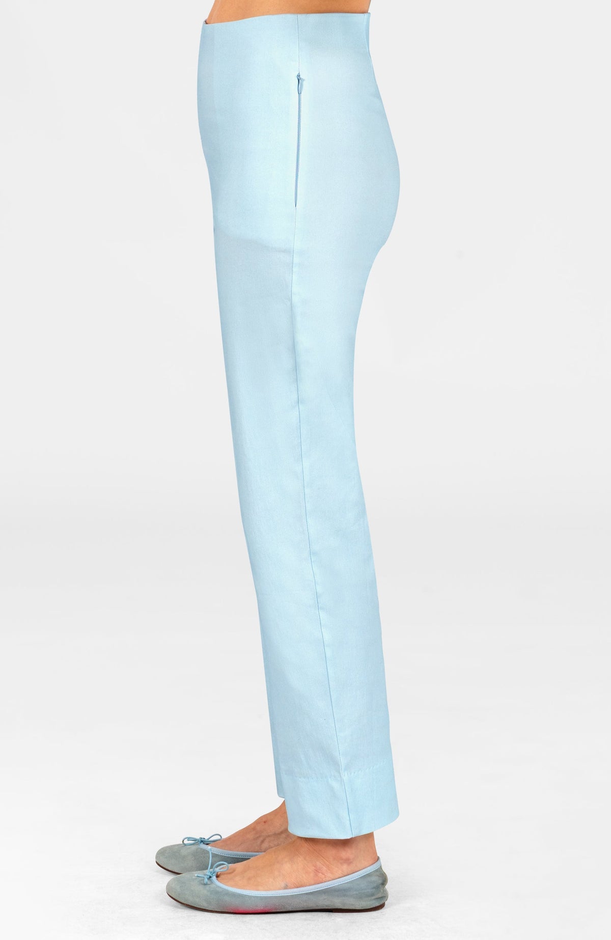 Say Yes Pull On Pants Classic Pale Blue