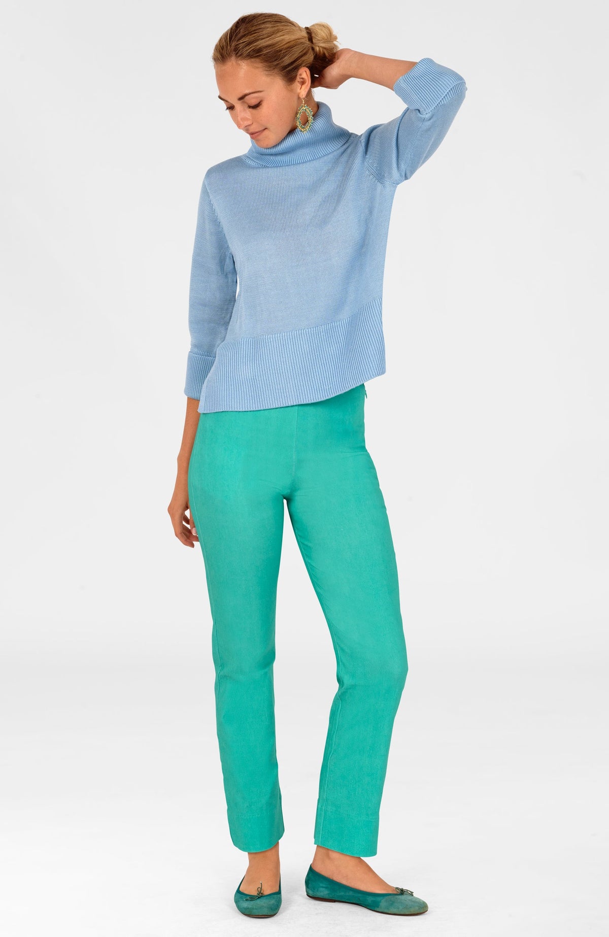 Say Yes Pull On Pants Classic Sage