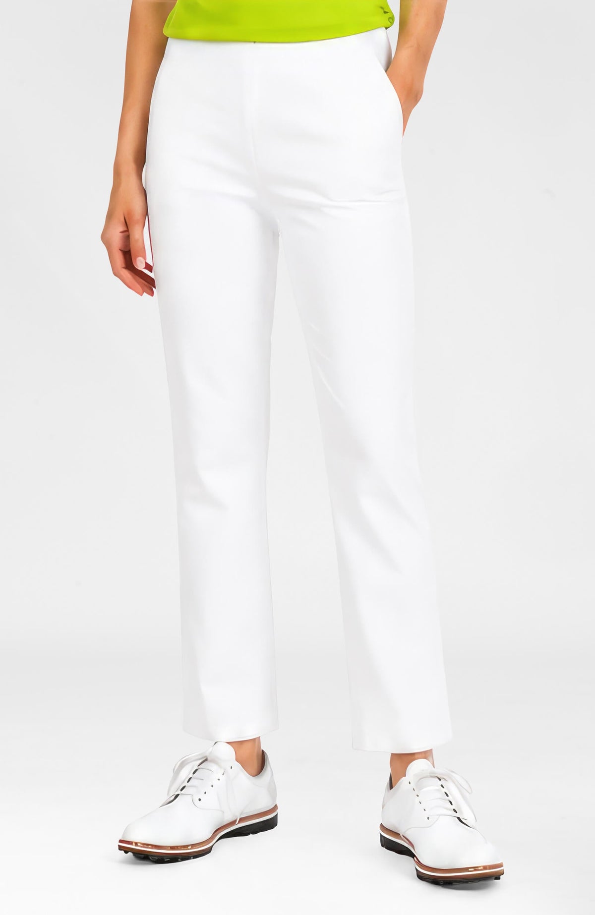 Say Yes Pull On Pants Classic White