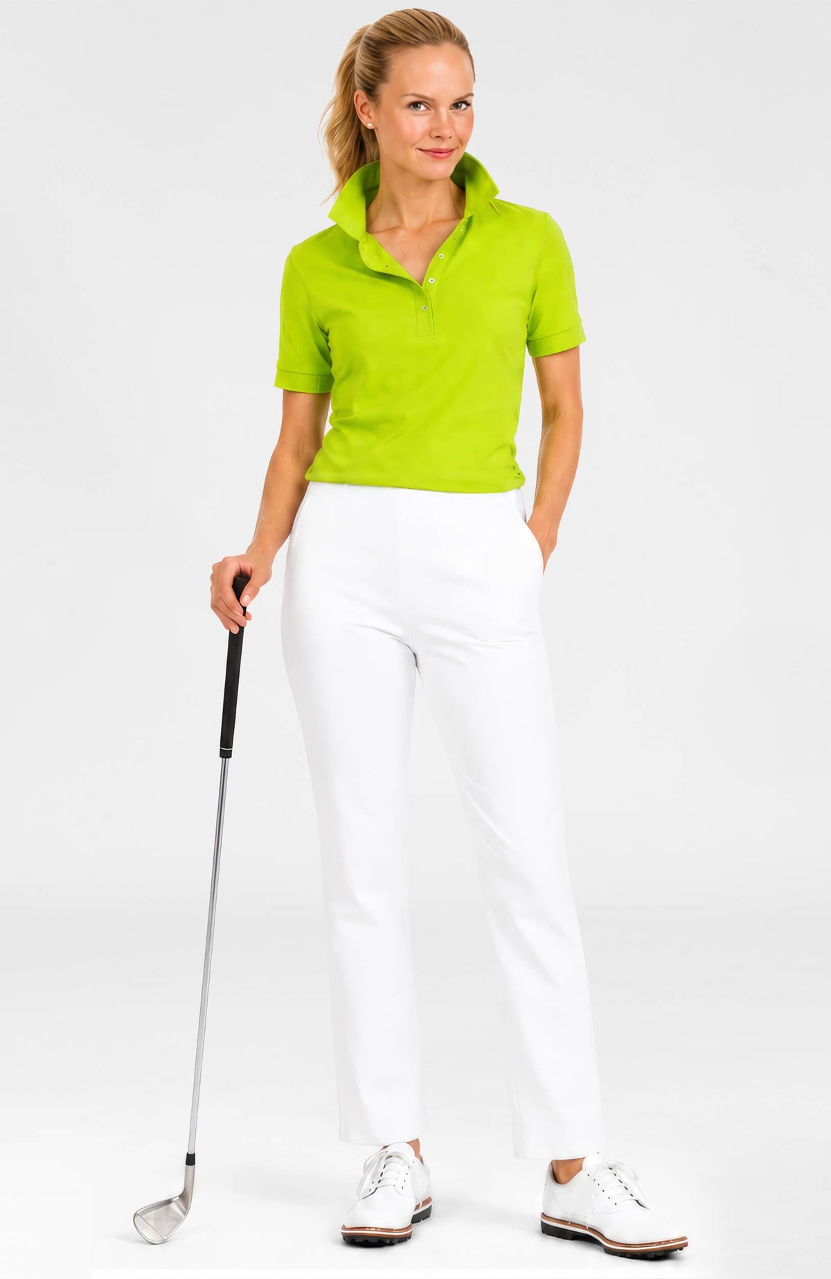 Say Yes Pull On Pants Classic White