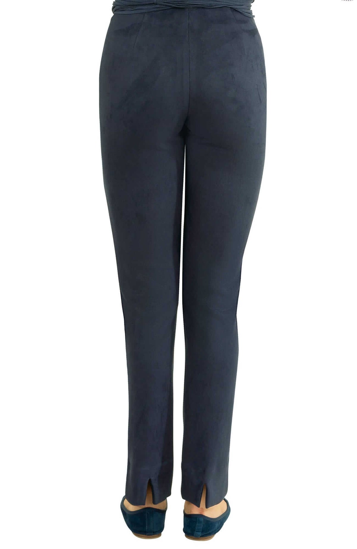 GripeLess Pull on Pant - Ultra Suede Navy