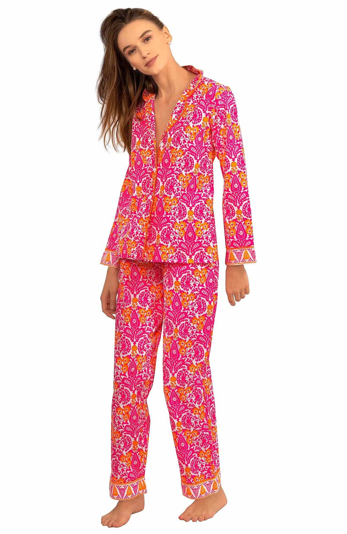 PJ Set - East India Pink Orange