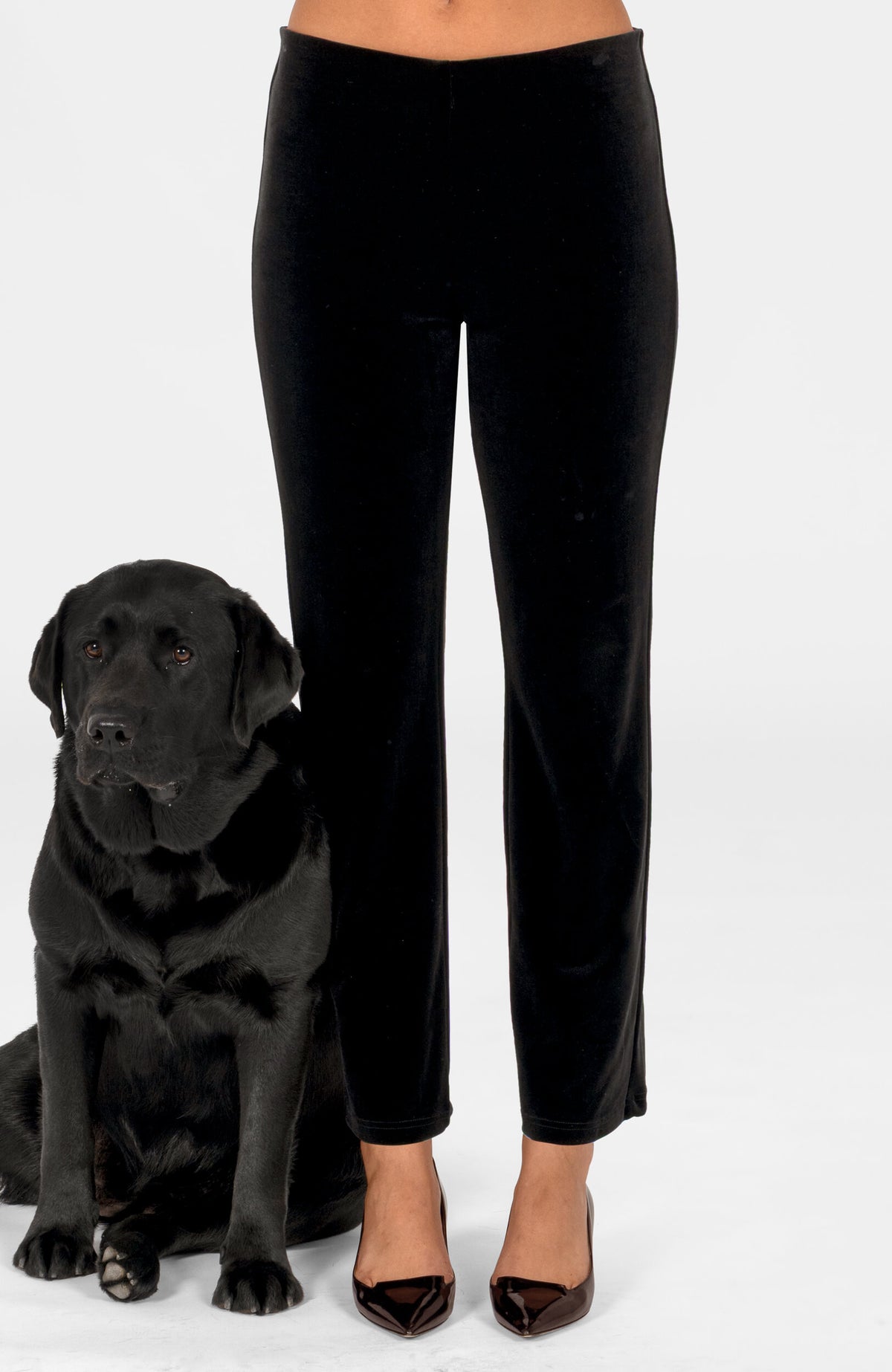 Column Pant - Silky Velvet